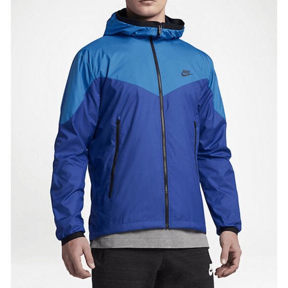📦 NEW Men's XXL NIKE Sportswear Windrunner Full Zip Jacket Blue 917809-435 - Picture 7 of 7